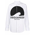 Dsquared 2 Logo Printed Long Sleeve Shirts For Men # 269712, cheap DsQuared 2 Shirts
