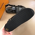 Louis Vuitton Open Toe Casual Style Strap Sandals # 269729, cheap Louis Vuitton Sandal