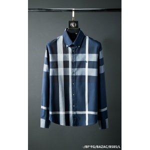 $48.00,Burberry Long Sleeve Shirts For Men # 269788