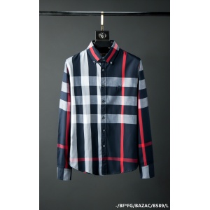 $48.00,Burberry Long Sleeve Shirts For Men # 269789