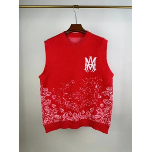$42.00,Amiri Crew Neck Vest Sweaters For Men # 270428