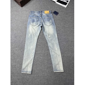 $45.00,Louis Vuitton Straight Cut Denim Jeans For Men # 270763