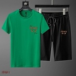 Fendi Short Sleeve Tracksuits For For Men # 269907