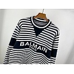 Balmain Crew Neck Sweaters For Men # 270436, cheap Balmain Sweaters