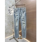 Balenciaga Denim Straight Cut Jeans For Men # 270753