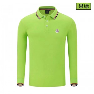 $34.00,Moncler Long Sleeve Polo Shirts For Men Unisex # 271172