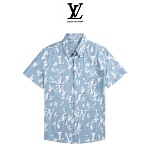Louis Vuitton Short Sleeve Shirts Unisex # 270809, cheap Louis Vuitton Shirts