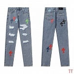 Chrome Hearts Straight Cut Jeans For Men # 270976