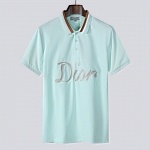 Dior Short Sleeve Polo Shirts For Men # 271099