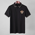 Versace Short Sleeve Polo Shirts For Men # 271109