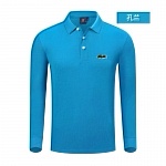 Lacoste Long Sleeve Polo Shirts For Men # 271148, cheap Long Sleeves