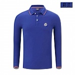 Moncler Long Sleeve Polo Shirts For Men Unisex # 271168