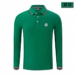 Moncler Long Sleeve Polo Shirts For Men Unisex # 271169, cheap For Men