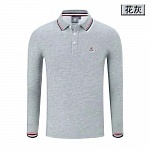 Moncler Long Sleeve Polo Shirts For Men Unisex # 271171