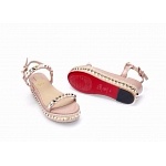 Christian Louboutin Sandals For Women # 271224, cheap Christian Louboutin