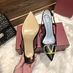 Valanetino Garavani VLogo leather slingback pumps For Women # 271453, cheap Valentino Dress Shoe