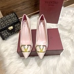 Valanetino Garavani VLogo leather High Heel pumps For Women # 271457, cheap Valentino Dress Shoe