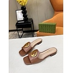 Gucci Interlocking GG Clasp Slides For Women # 271554, cheap Gucci Slippers