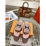 Hermes Open Toe Casual Style Suede Plain For Women # 271569