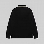 Prada Long Sleeve Polo Shirts For Men # 272537, cheap Long Sleeved Prada