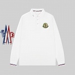 Moncler Long Sleeve Polo Shirts For Men # 272544