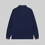 Moncler Long Sleeve Polo Shirts For Men # 272545, cheap For Men