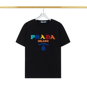 $27.00,Prada Short Sleeve T Shirts Unisex # 272953