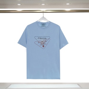 $27.00,Prada Short Sleeve T Shirts Unisex # 272955