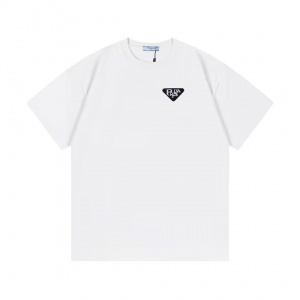 $35.00,Prada Short Sleeve T Shirts Unisex # 273066