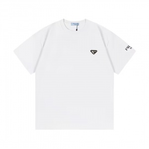 $35.00,Prada Short Sleeve T Shirts Unisex # 273068