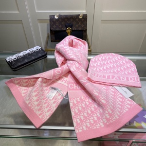$35.00,Dior Wool Hat Scarf Set Unisex # 273185