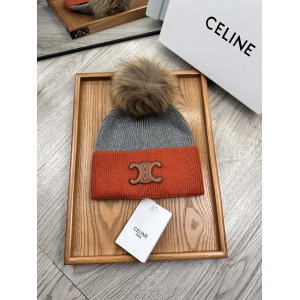 $29.00,Celine Wool Hat Unisex # 273623