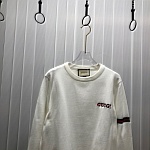 Gucci Round Neck Sweaters White For Men # 272765, cheap Gucci Sweaters