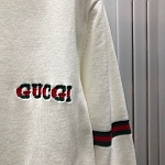 Gucci Round Neck Sweaters White For Men # 272765, cheap Gucci Sweaters