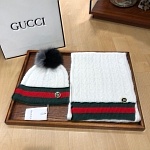 Gucci Wool Hat And Scarf Set Unisex # 273231, cheap Gucci Wool Hats