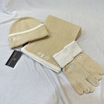 Louis Vuitton Wool Hat Glove Scarf Set Unisex # 273302, cheap Louis Vuitton Hats