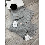 Moncler Wool Hat Glove Scarf Set Unisex # 273544, cheap Moncler Wool Hats