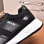Prada Cowhide Leather Low Top Sneaker For Men # 274308, cheap Prada Shoes For Men