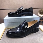 Prada Cowhide Leather Loafer For Men # 274318, cheap Prada Dress Shoes