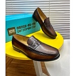 Ferragamo Cowhide Leather Loafer For Men # 274339
