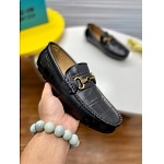 Ferragamo Cowhide Leather Loafer For Men # 274343, cheap For Men