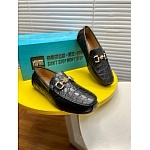 Ferragamo Cowhide Leather Loafer For Men # 274345, cheap For Men