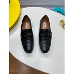 Ferragamo Cowhide Leather Loafer For Men # 274347, cheap For Men