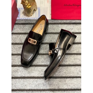 $89.00,Ferragamo Cowhide Leather Loafer For Men  # 274413