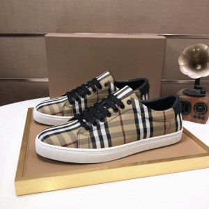 $85.00,Burberry Canvas Lambsink Lined Low Top Sneakers For Men # 274480