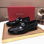 Ferragamo Cowhide Leather Loafer For Men  # 274380, cheap For Men