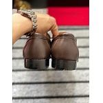 Ferragamo Cowhide Leather Loafer For Men  # 274414, cheap For Men