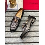 Ferragamo Cowhide Leather Loafer For Men  # 274416, cheap For Men