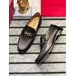Ferragamo Cowhide Leather Loafer For Men  # 274417, cheap For Men