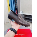 Ferragamo Cowhide Leather Loafer For Men  # 274427, cheap For Men